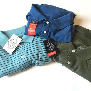 Lot of 3 St John's Bay polo shirts